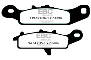 EBC Тормозные колодки синтетические 