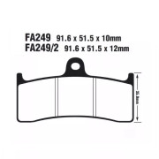 EBC Тормозные колодки органические