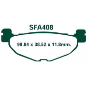 EBC Тормозные колодки синтетические для скутера