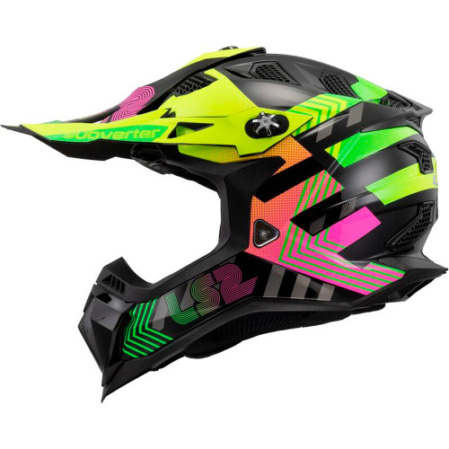 LS2 Мотошлем MX700 SUBVERTER II EVO CHROMATIC