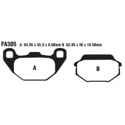 EBC Тормозные колодки органические