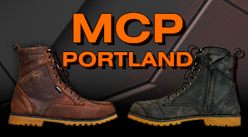Мотоциклетные ботинки с молнией Portland.