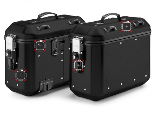 GIVI Кофр багажный для мотоцикла пара 36LT BLACK