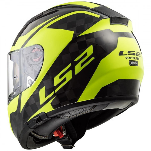 LS2 Мотошлем FF397 VECTOR CT2 CARBON SHINE