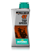 MOTOREX Масло моторное TOP SPEED 4T SAE 15W/50 JASO MA2 1 л