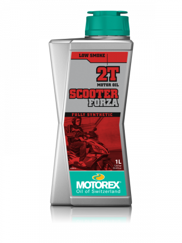 MOTOREX Масло моторное SCOOTER FORZA 2T Fully synthetic 1л.