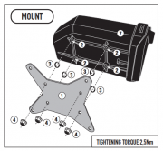 GIVI Установочный комплект для бокса S250