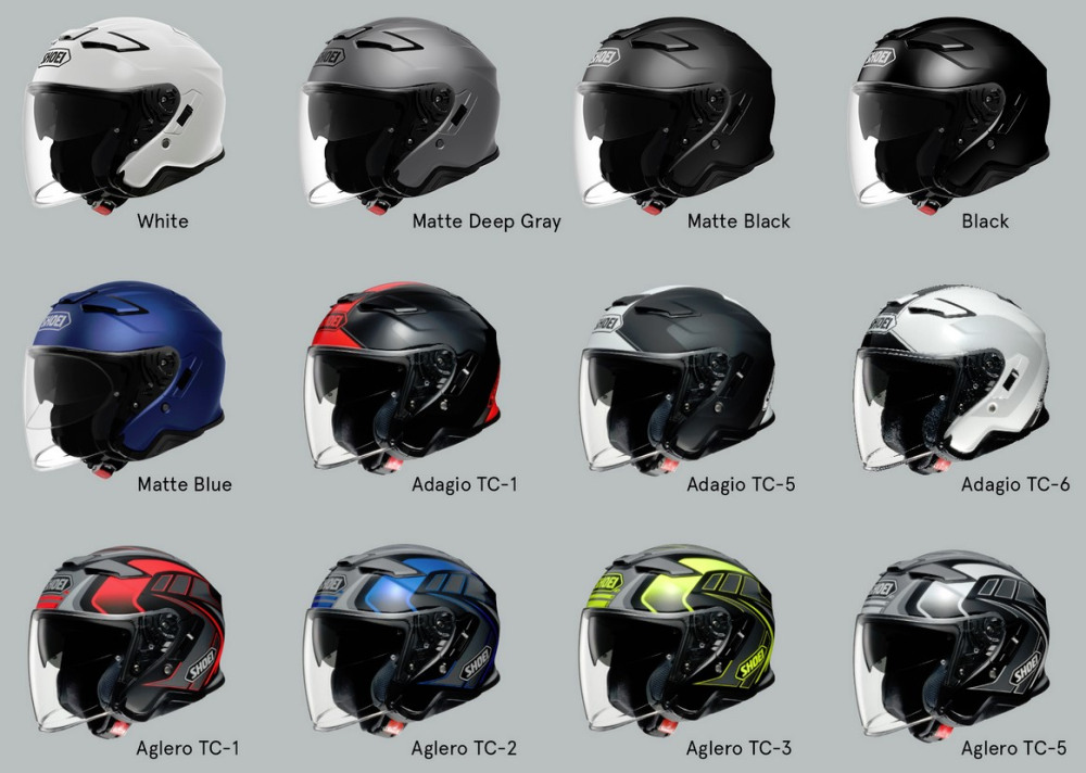 SHOEI Мотошлем J-Cruise II PLAIN купить 