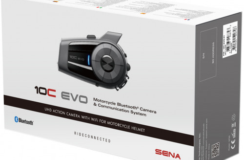 Новинка от SENA - 10C EVO мотогарнитура и экшн-камера в одном корпусе!