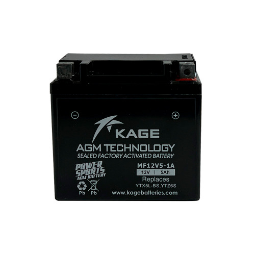 KAGE Аккумулятор YT5L-BS/YTX5L-BS