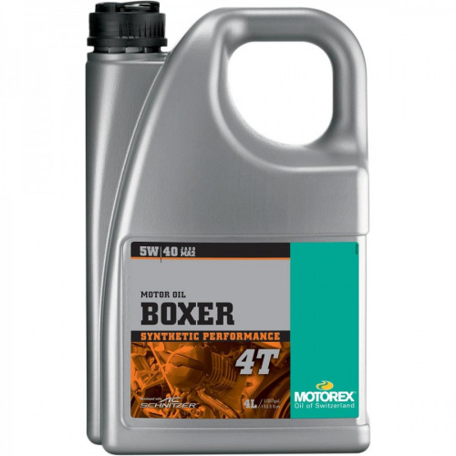 MOTOREX Масло моторное BOXER 4T SAE 5W/40 JASO MA2 4 л