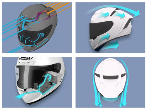 SHOEI Мотошлем X-Spirit III CANDY