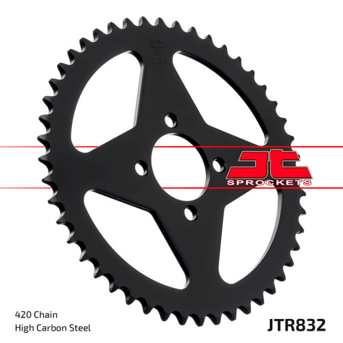 JT Звезда цепного привода JTR832.52