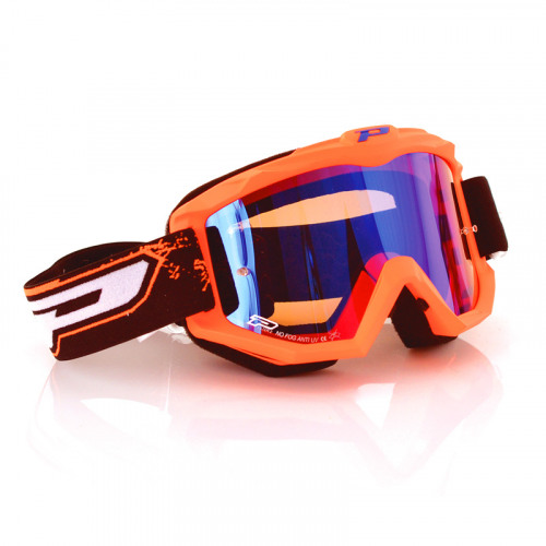 PROGRIP Маска / очки кроссовые RACE LINE 3204 + MULT. LENS-FLUO