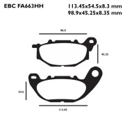 EBC Тормозные колодки синтетические