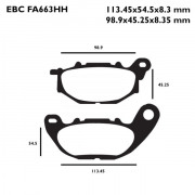EBC Тормозные колодки синтетические