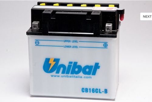 UNIBAT Аккумулятор YB16CL-BSMU