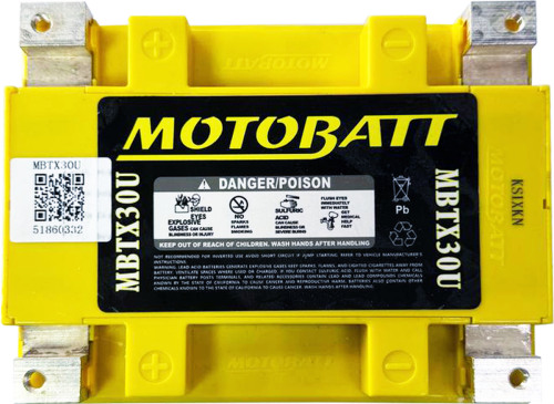 MOTOBATT Аккумулятор YIX30L-BS, YB30L-B, YIX30L, GYZ32HL