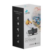 CARDO Гарнитура PACKTALK OUTDOOR SINGLE Black