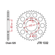 JT Звезда цепного привода JTR1332.45ZBK
