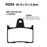 EBC Тормозные колодки органические