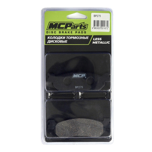 MCP Тормозные колодки аналог FA275 (LESS METALLIC)
