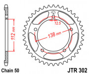 JT Звезда цепного привода JTR302.39