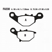 EBC Тормозные колодки для Эндуро и кросса