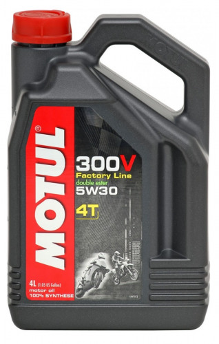 MOTUL Мотор\масло 300V 4T FL 5W30 4 л.