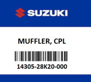 SUZUKI Труба глушителя