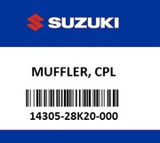 SUZUKI Труба глушителя