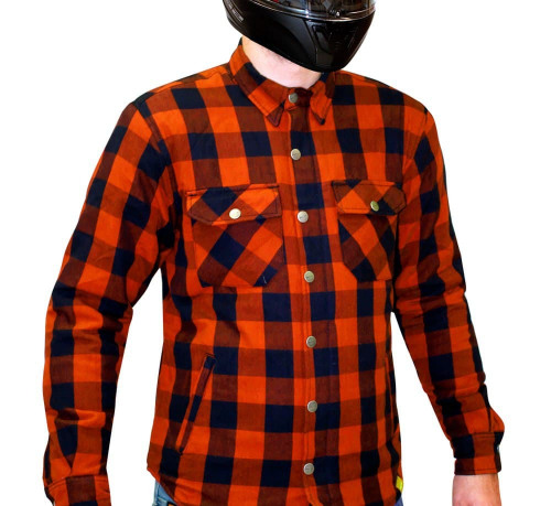 MCP Моторубашка мужская Rebel Full kevlar (вырвана кнопка, дырка)