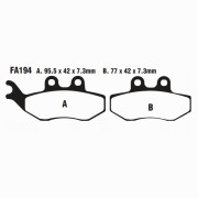 EBC Тормозные колодки органические