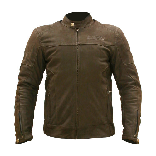 Мотокуртка кожаная классическая Buffalo (подкладка рукава "перевернута" и скручена)