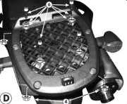 GIVI Крепеж центрального кофра Kawasaki KLV1000 (04-10), Suzuki D