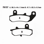 EBC Тормозные колодки органические