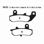 EBC Тормозные колодки органические