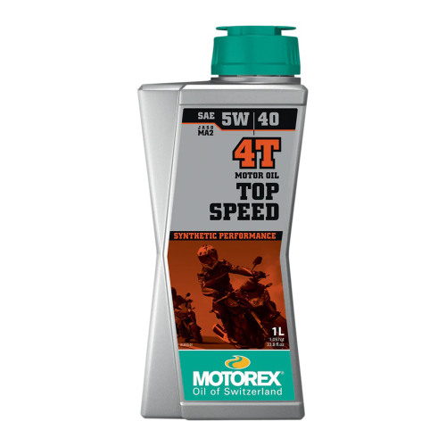 MOTOREX Масло моторное TOP SPEED 4T SAE 5W/40 JASO MA2 1 л