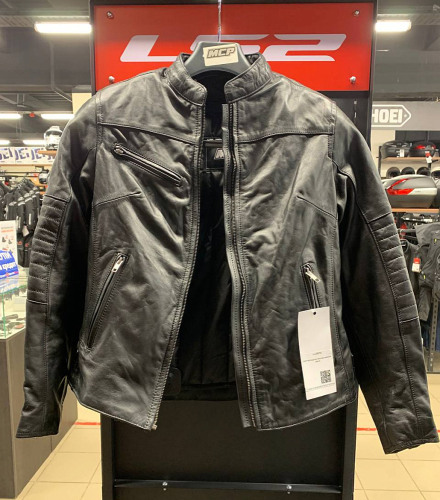 MCP Мотокуртка женская кожаная Nerve (отсутствует собачка на молнии)