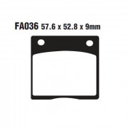 EBC Тормозные колодки органические