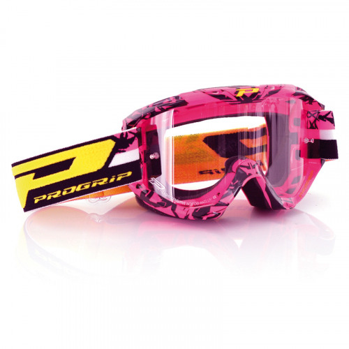 PROGRIP Маска / очки кроссовые 3450/08 с линзами 3298