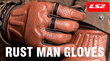 Для чоппера - LS2 Мотоперчатки RUST MAN GLOVES