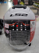 LS2 Мотошлем OF521 INFINITY SOLID (царапины)