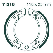 EBC Тормозные колодки барабанный тормоз