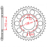 MTX Звезда цепного привода алюминиевая аналог JTA1303.41BLK