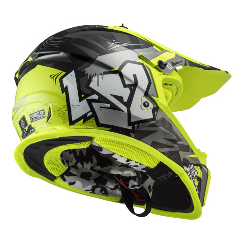 LS2 Мотошлем MX437 FAST II MINI CRUSHER