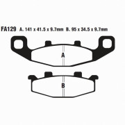 EBC Тормозные колодки органические