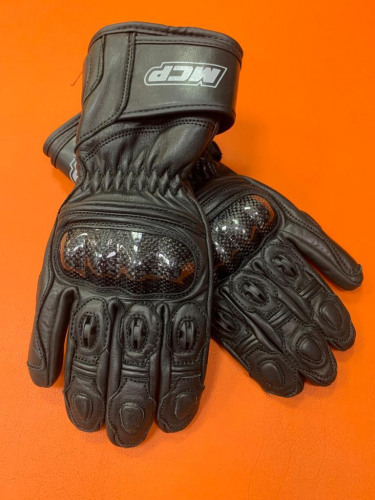 MCP Мотоперчатки летние Lasser 2 чёрный М (шов трет руку)