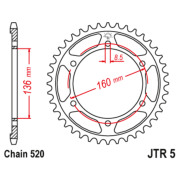 JT Звезда цепного привода JTR5.47