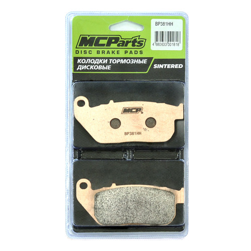MCP Тормозные колодки аналог FA381HH (SINTERED)